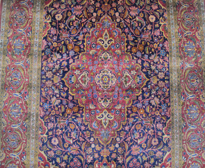 Fine Silk Kashan Rug